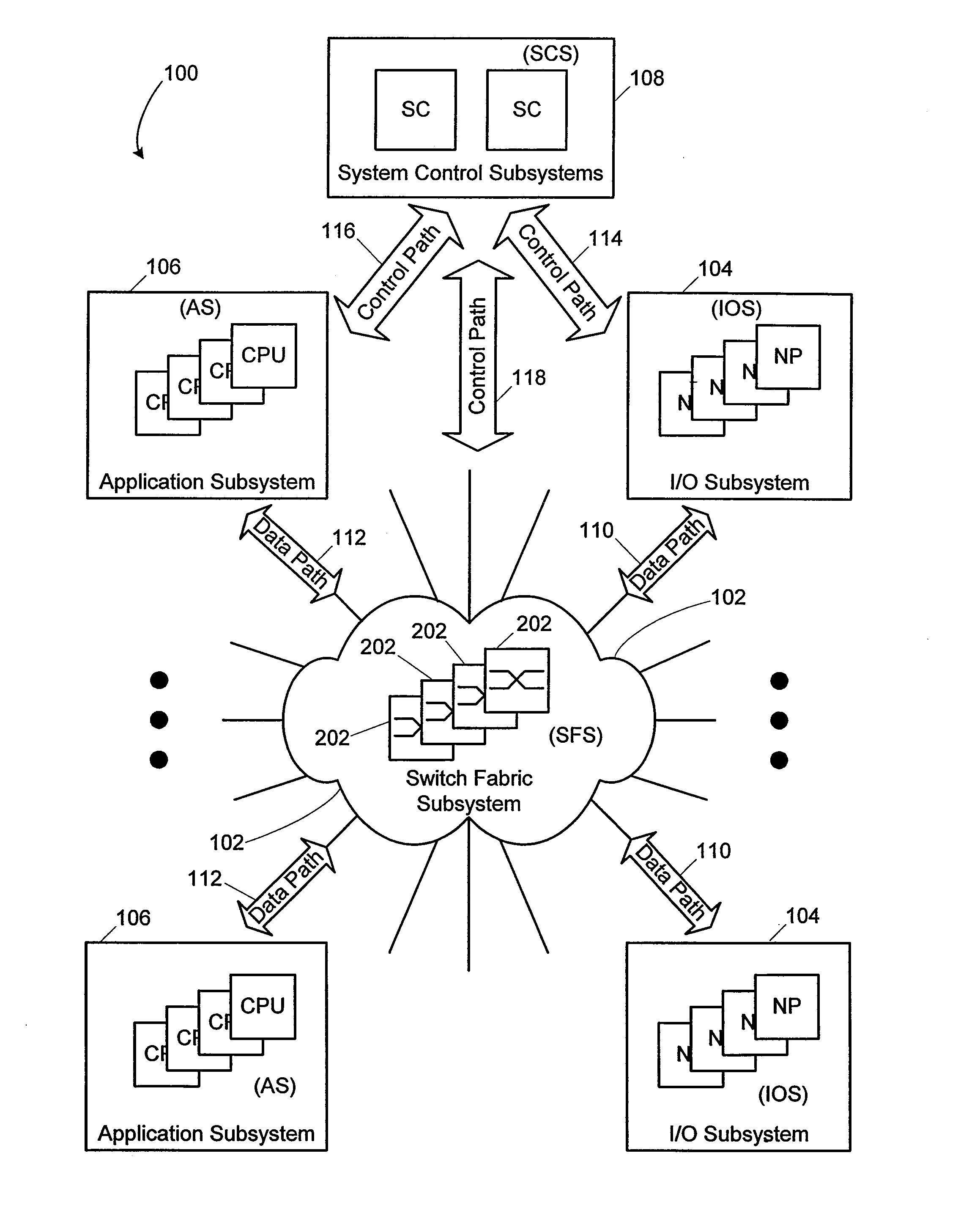 System and method for scalable switch fabric for computer network