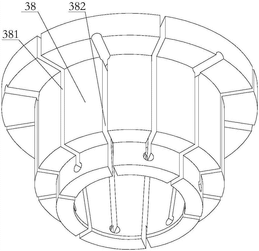 Shaft end connecting piece suitable for multi-rotor long wheelbase aircraft