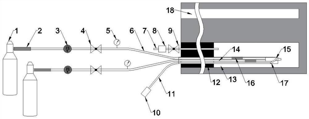 Deep hole multistage loosening blasting fracturing method