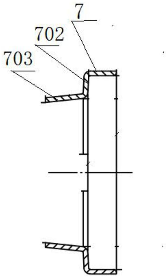 Mechanical sealing device for pump and using method