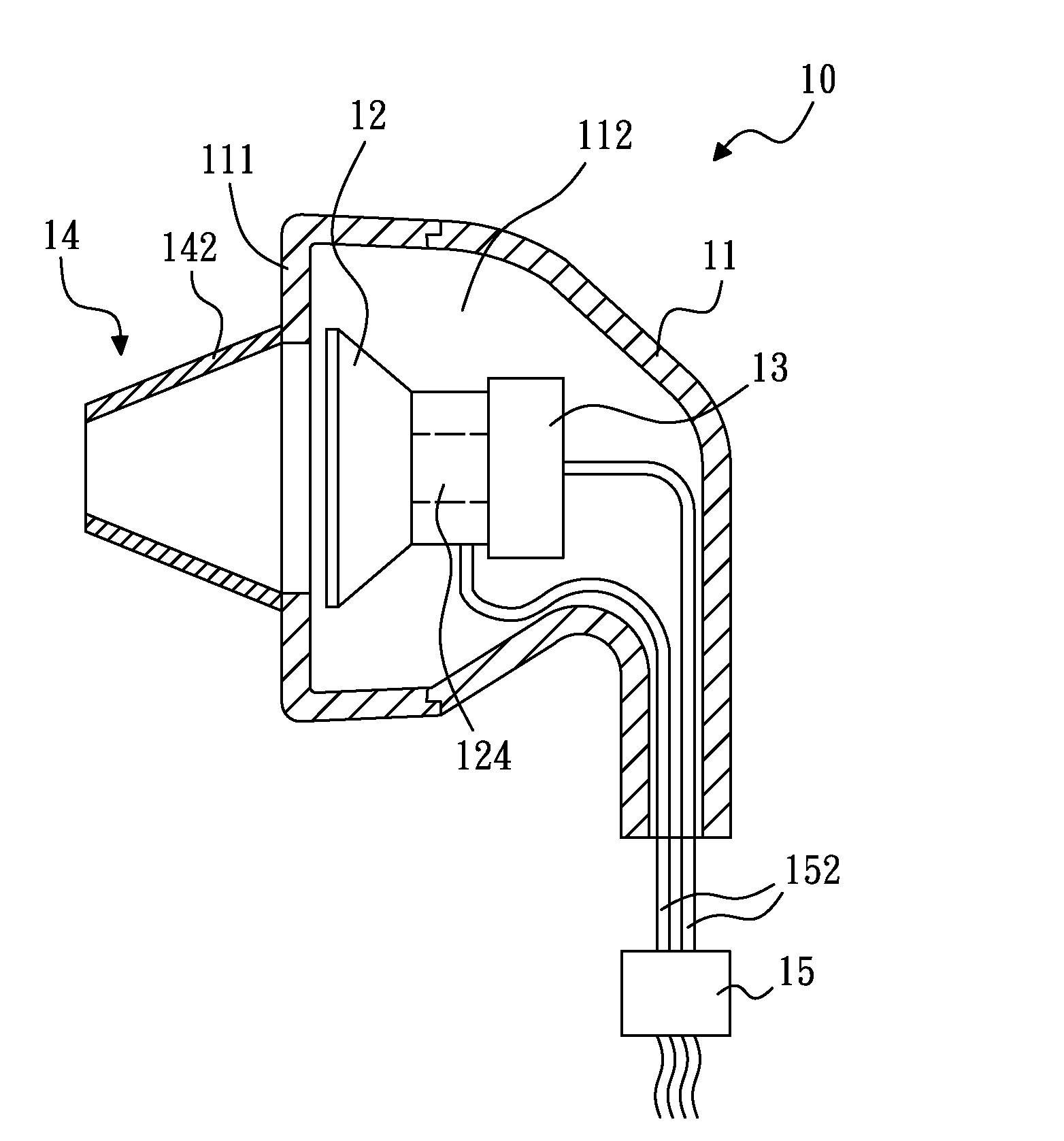 Earpiece Device with Microphone
