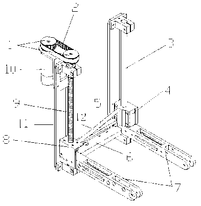 Mechanical carrying device