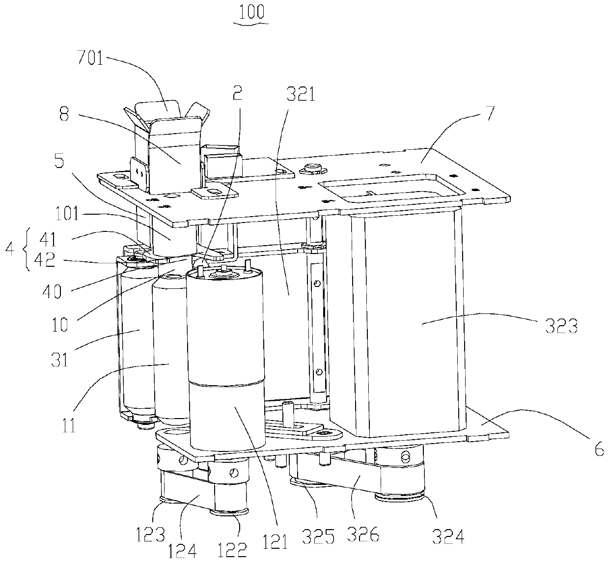 Labeling method of labeling device, labeling device and automatic labeling machine