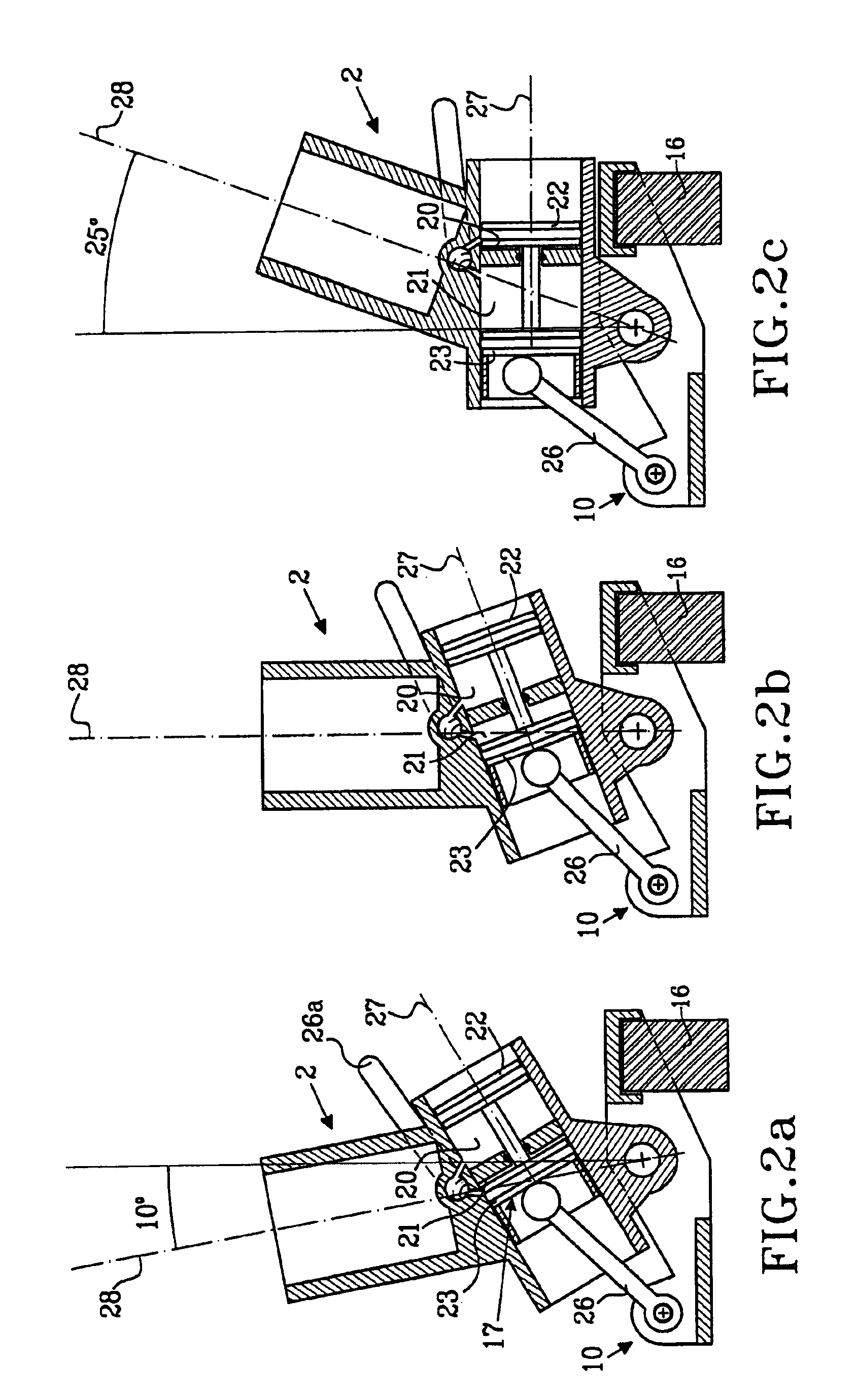 Device in a leg prosthesis