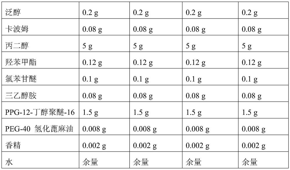A kind of mask essence containing jujube seed extract and preparation method thereof