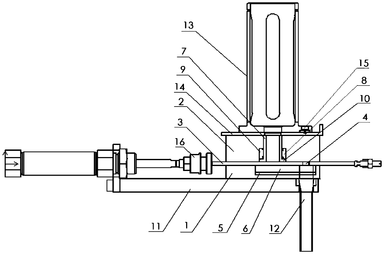 Anti-floating-powder device for constant-volume meter plate