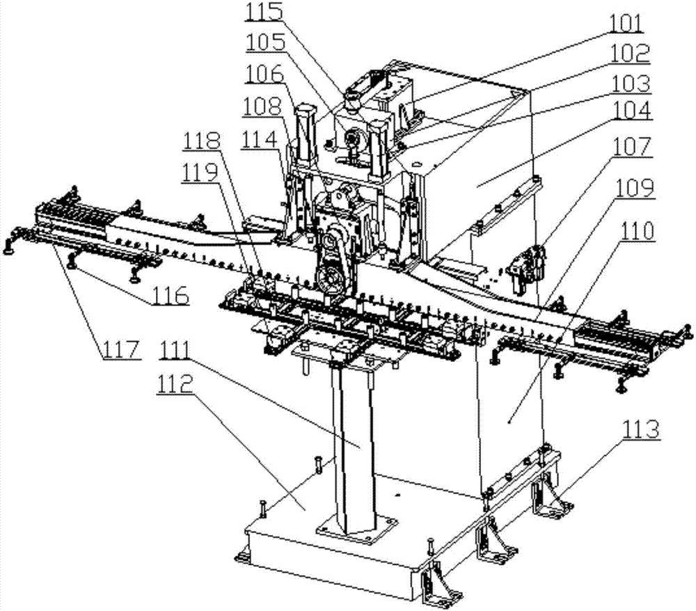 Independent manipulator for automatic punching transferring system