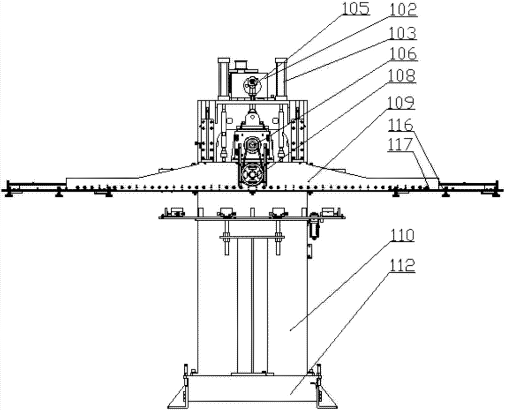 Independent manipulator for automatic punching transferring system