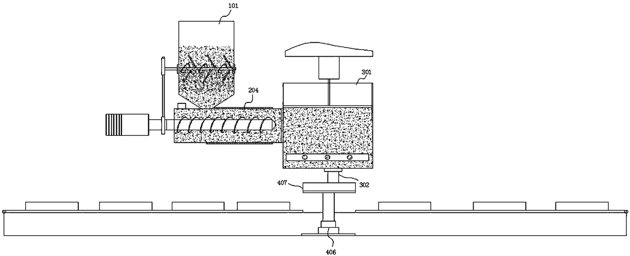 Foam aluminum continuous extrusion foaming system