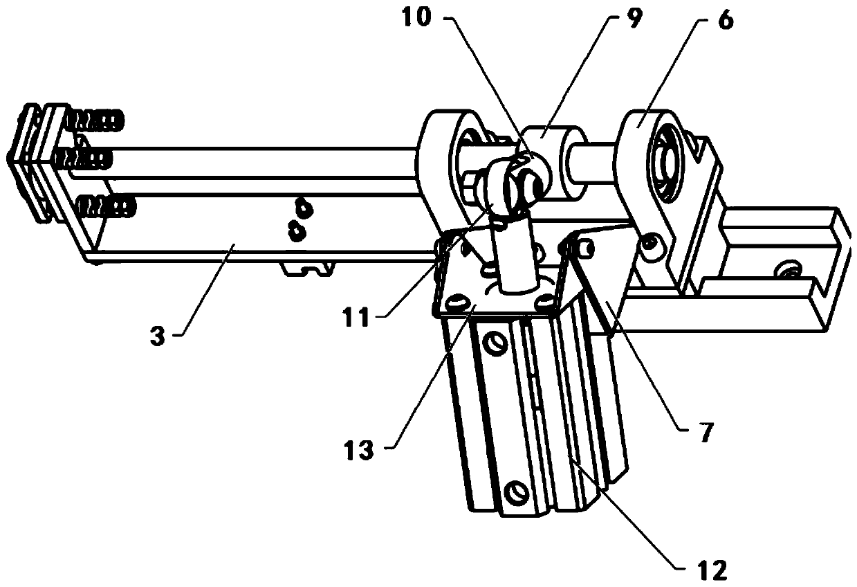 Steel wire rope cutting-off, clamping, correcting and tensioning combined device and using method