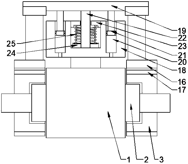 Vertical take-off and landing plant protection unmanned aerial vehicle structure