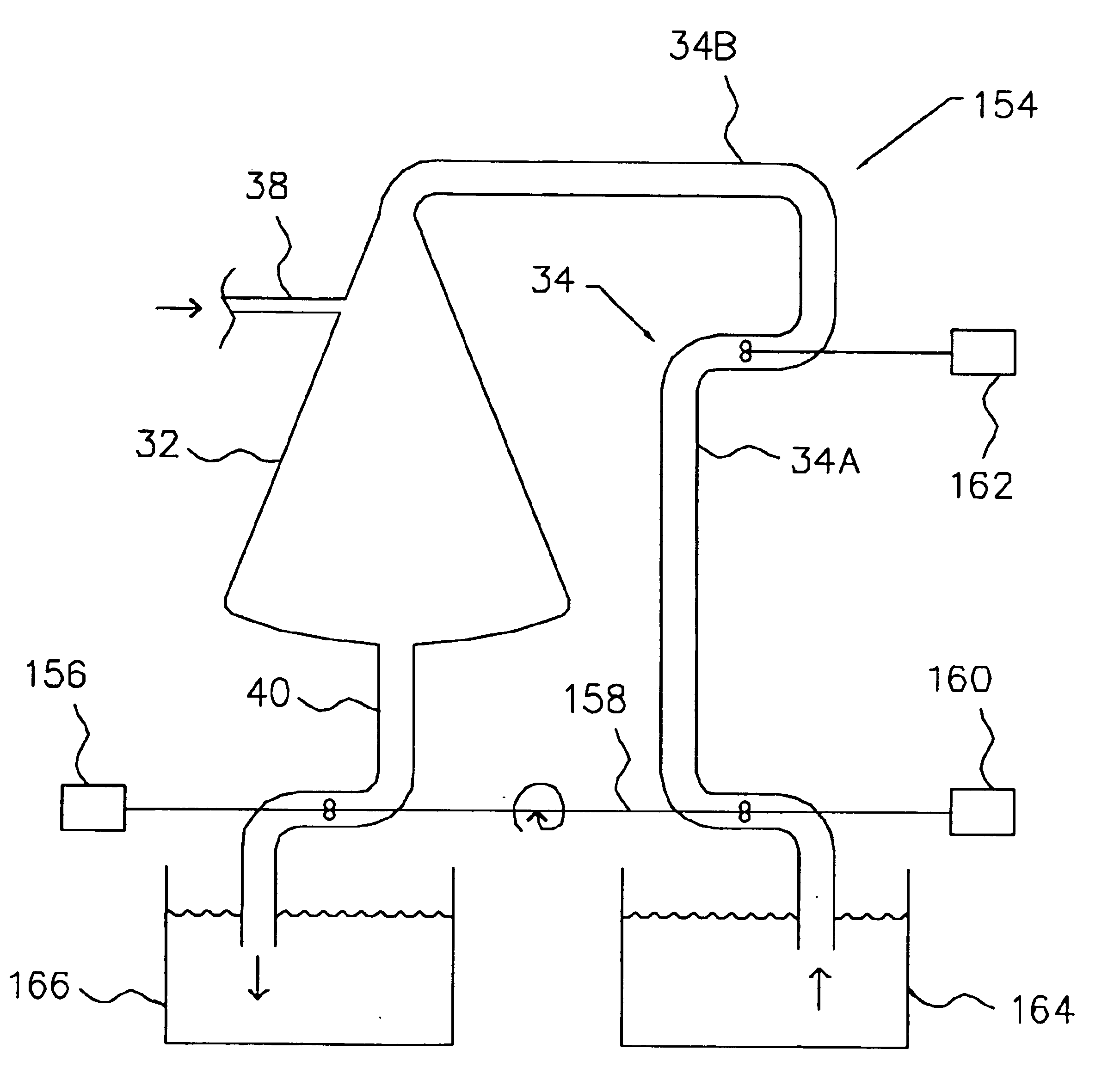 Gas transfer energy recovery and effervescence prevention apparatus and method