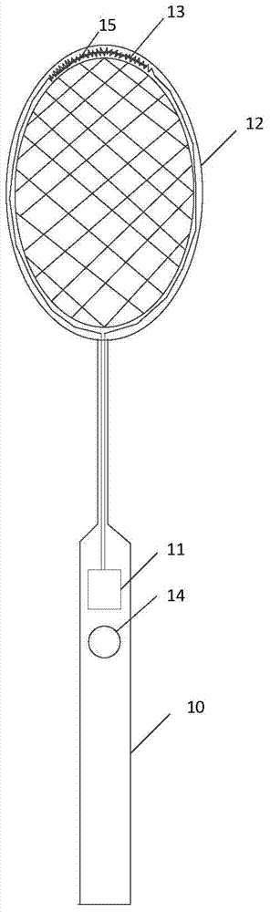 Badminton racket