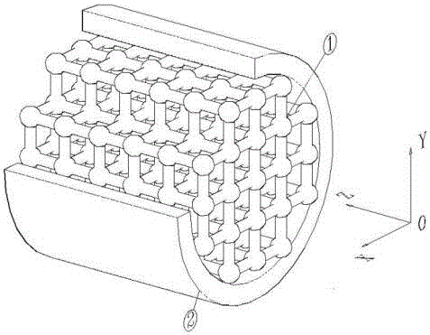 Porous medium two-phase flow shell-and-tube heat exchanger and stabilization device thereof