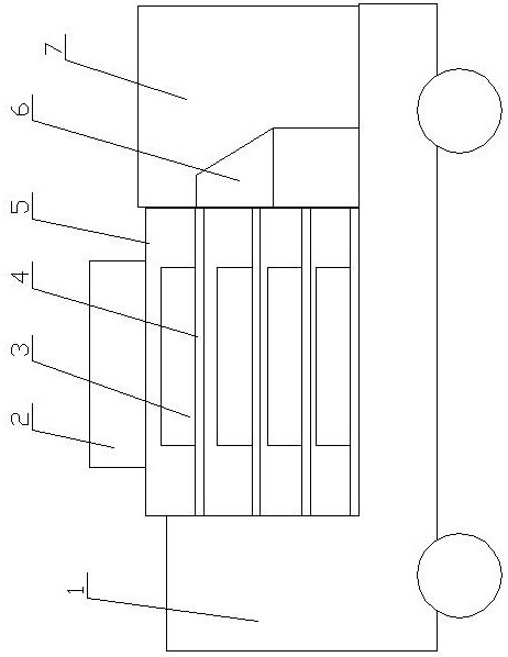 De-icing device for steel-cored aluminum stranded wire of high-voltage transmission line