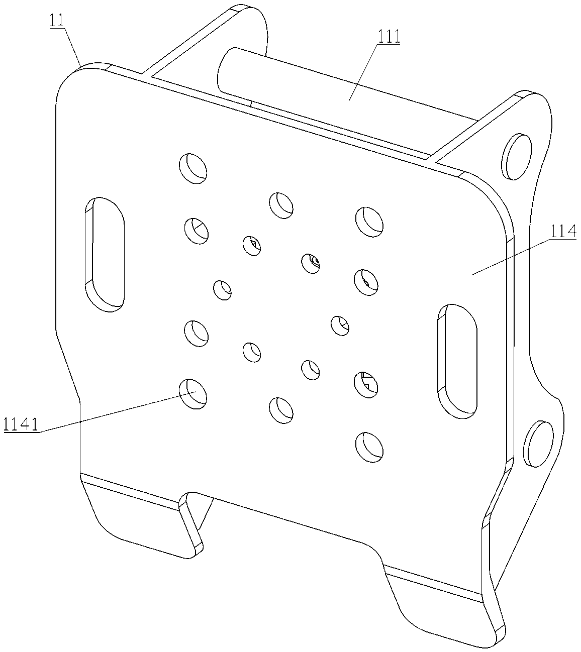 Robot end effector quick connecting and replacing device and connecting and replacing method