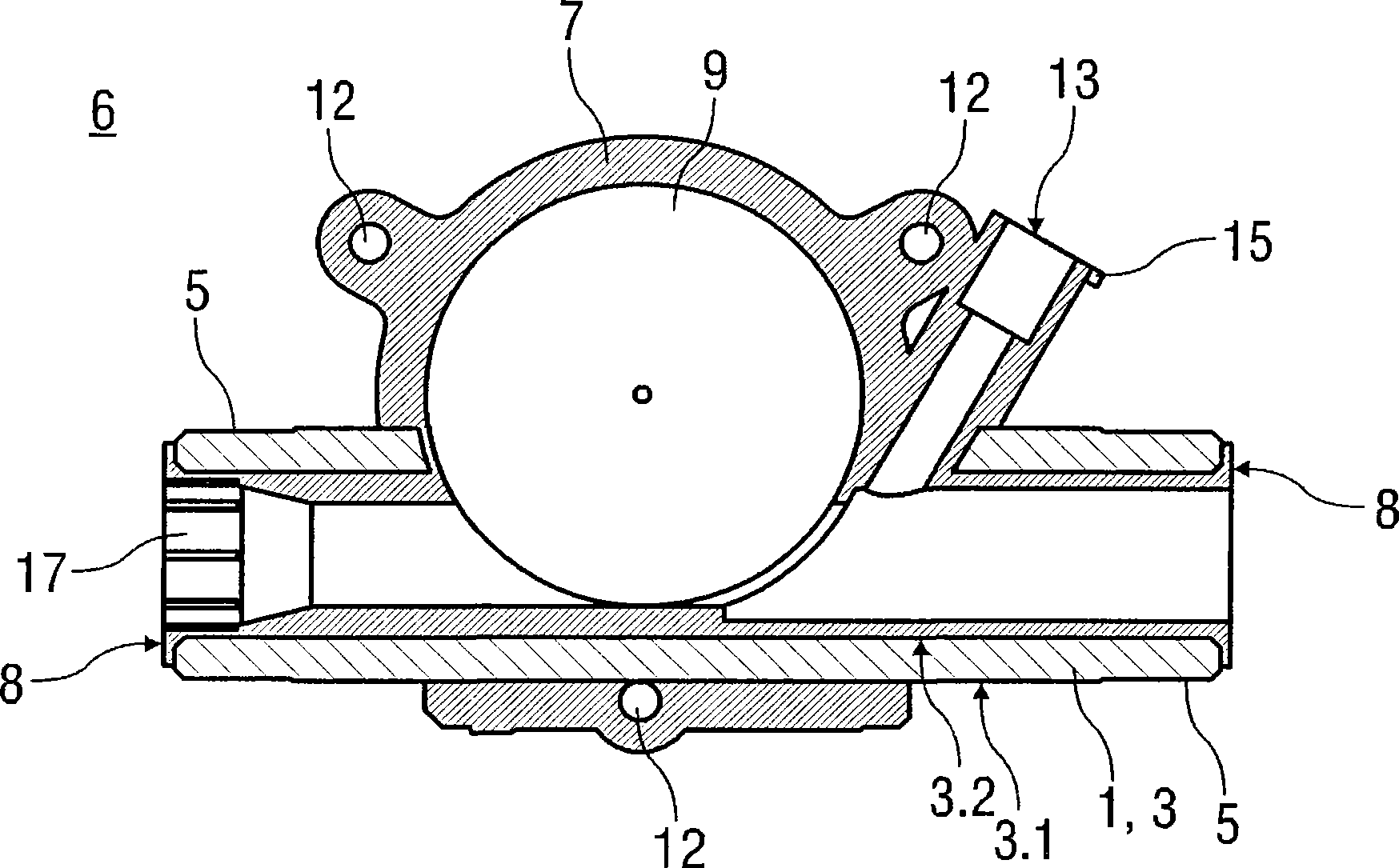 Water/Heat Meter with Transmitter Housing and Method for Manufacturing the Transmitter Housing