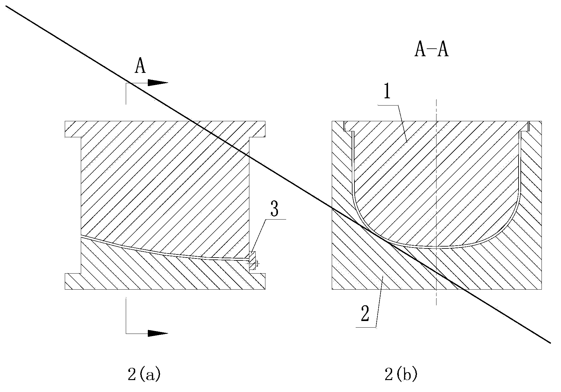 Thermoforming method of titanium alloy hook surface part