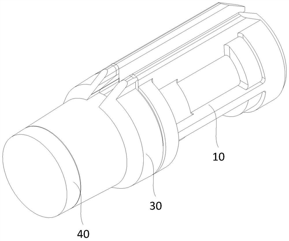 Infrared emission angle adjustment structure, infrared emission module and remote control device