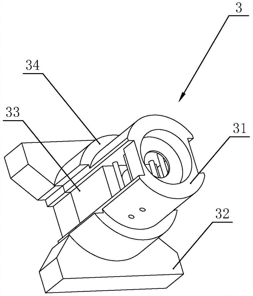 A piezomagnetic bearing integrated tooling