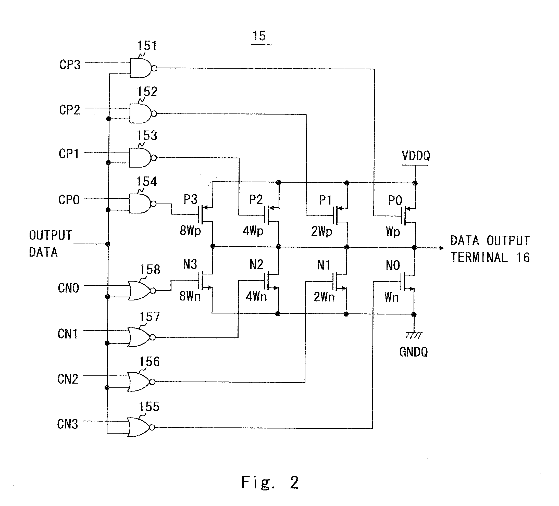 Semiconductor integrated circuit capable of autonomously adjusting output impedance
