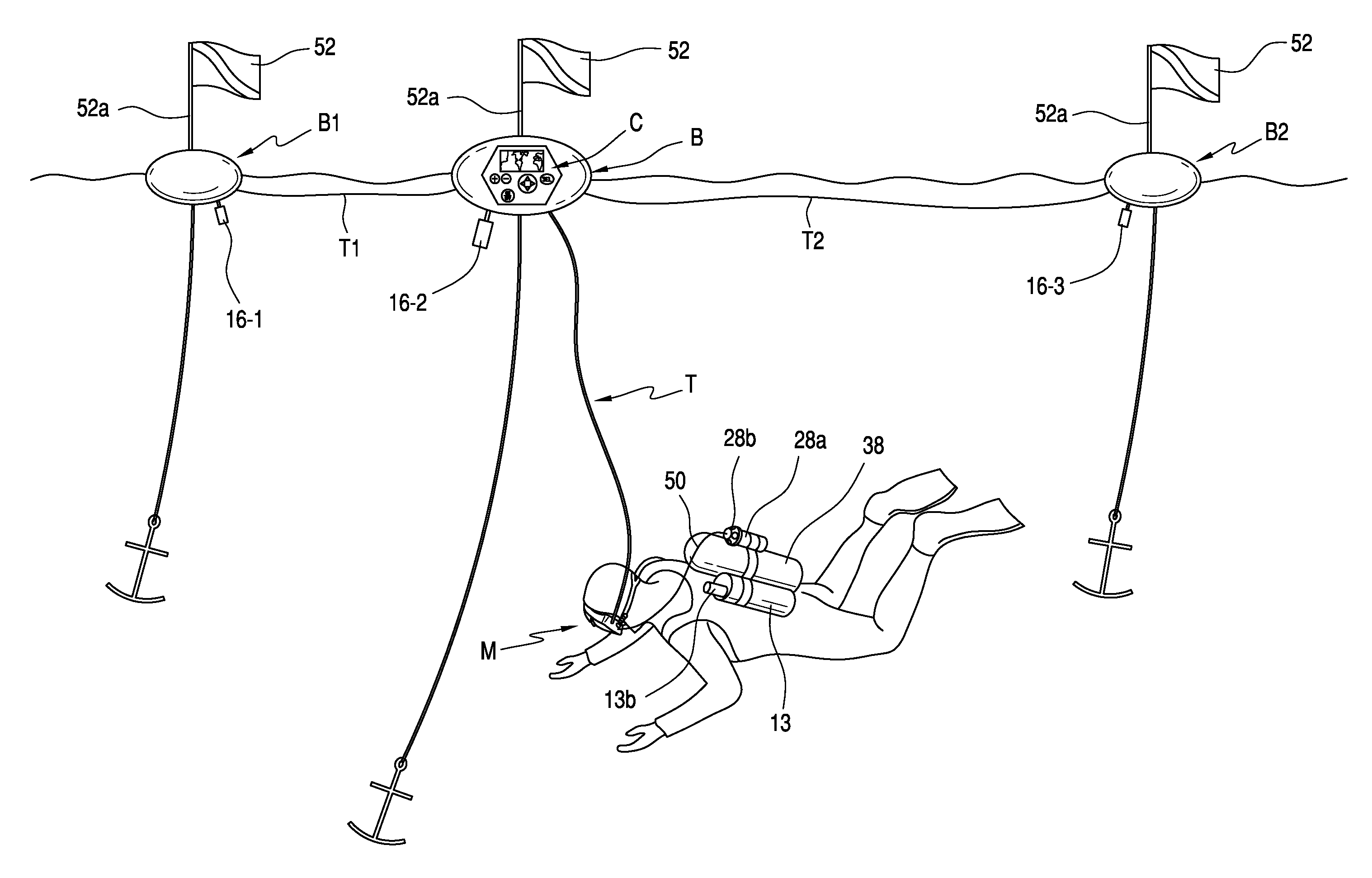 Virtual Diving System and Method