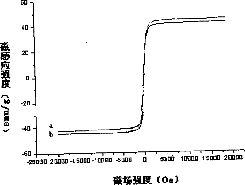 Amino magnetic nanoparticles immobilized on the surface of metal copper ions and its preparation method and application