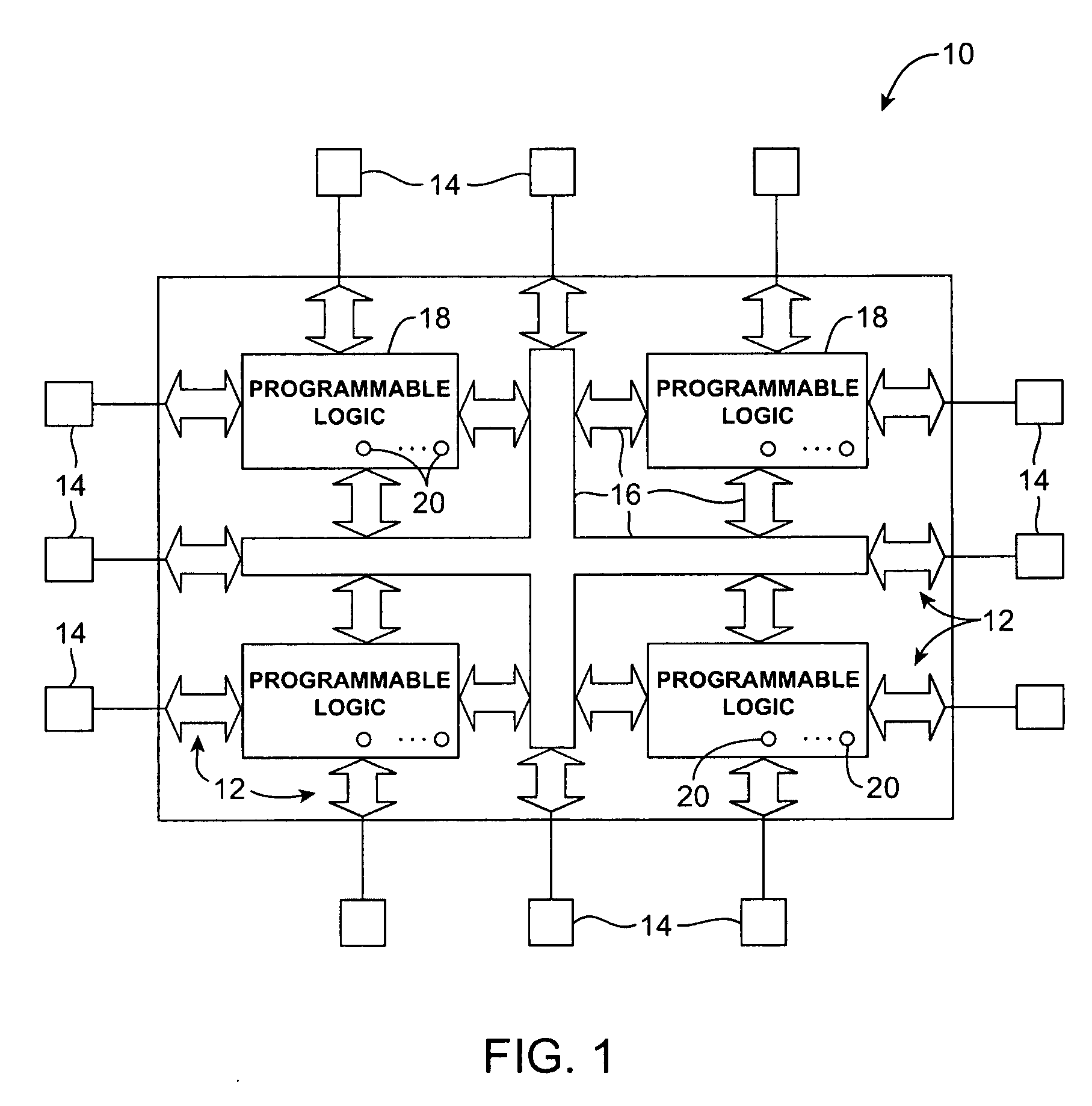 Volatile memory elements with boosted output voltages for programmable logic device integrated circuits