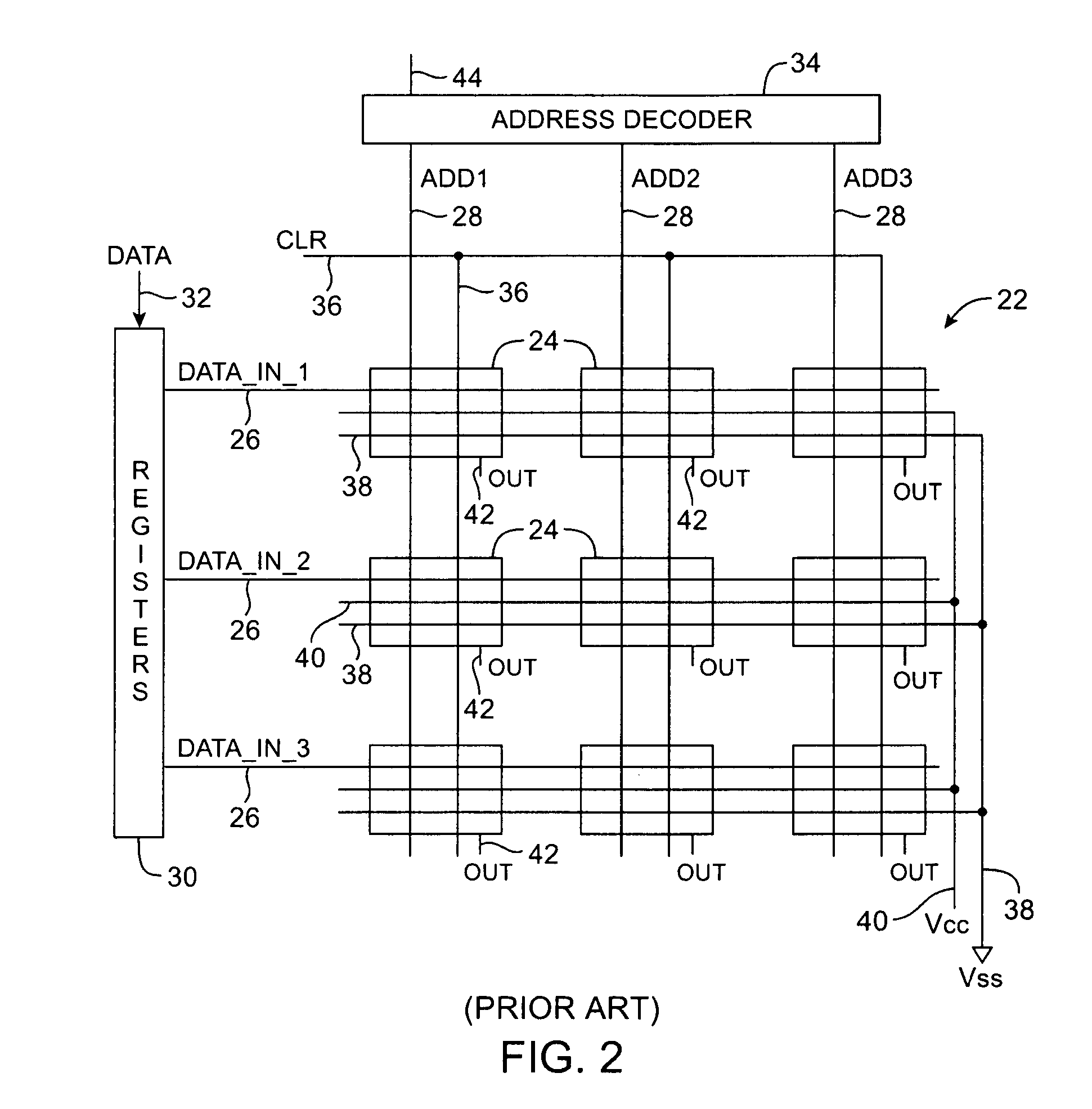 Volatile memory elements with boosted output voltages for programmable logic device integrated circuits