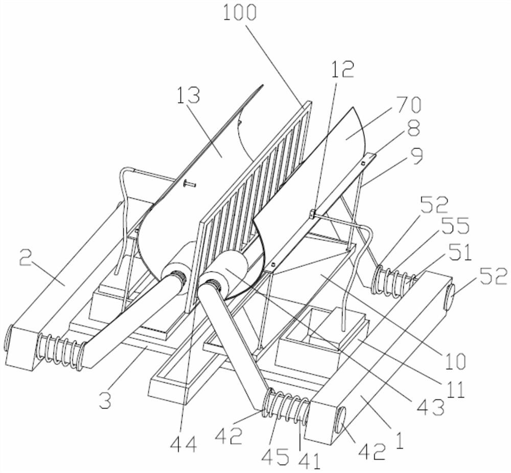 Guardrail surface spraying equipment