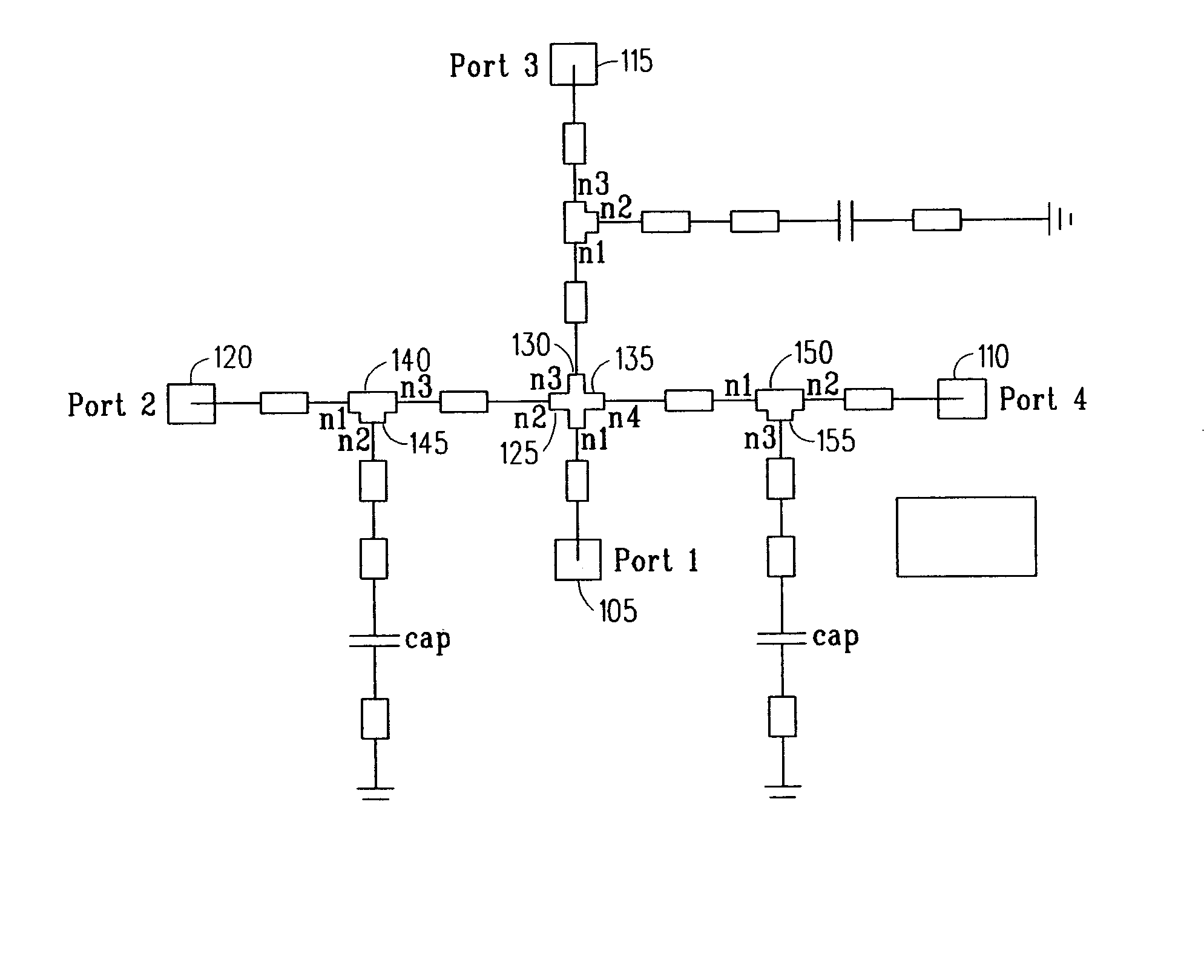 Apparatus, system and method capable of radio frequency switching using tunable dielectric capacitors