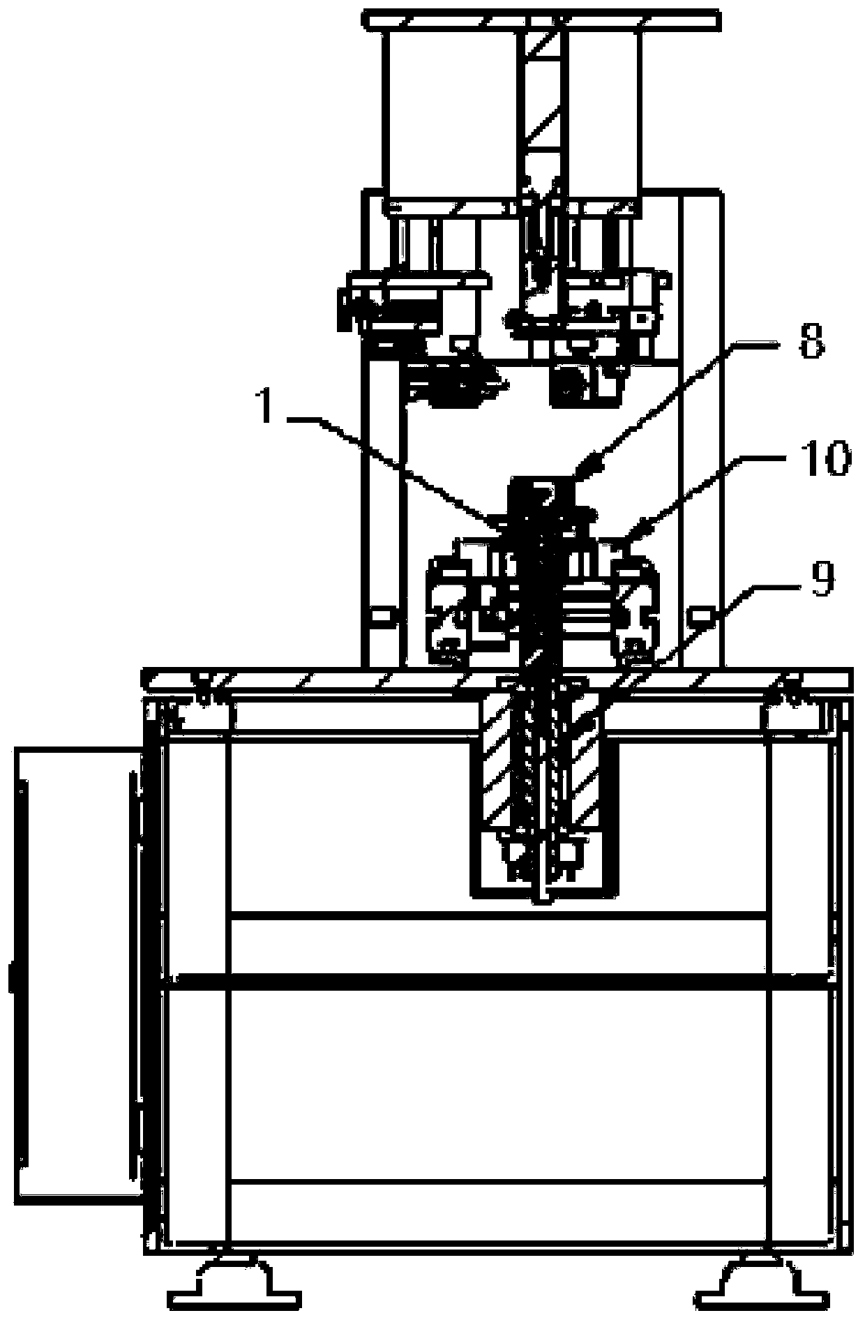 Full-automatic third-generation hub bearing vibration measurement instrument and measurement method