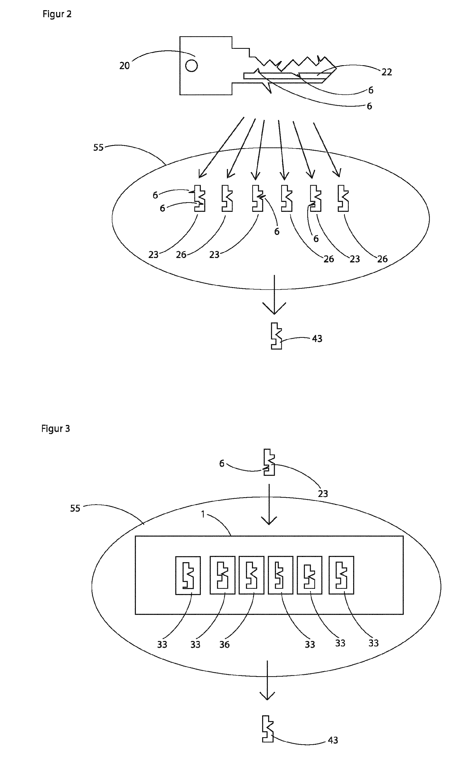 Method for producing a key copy