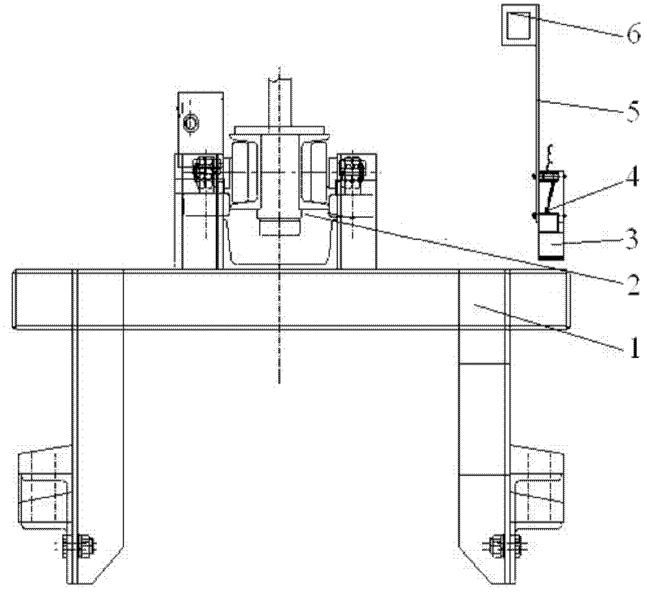 Device for detecting lifting appliance