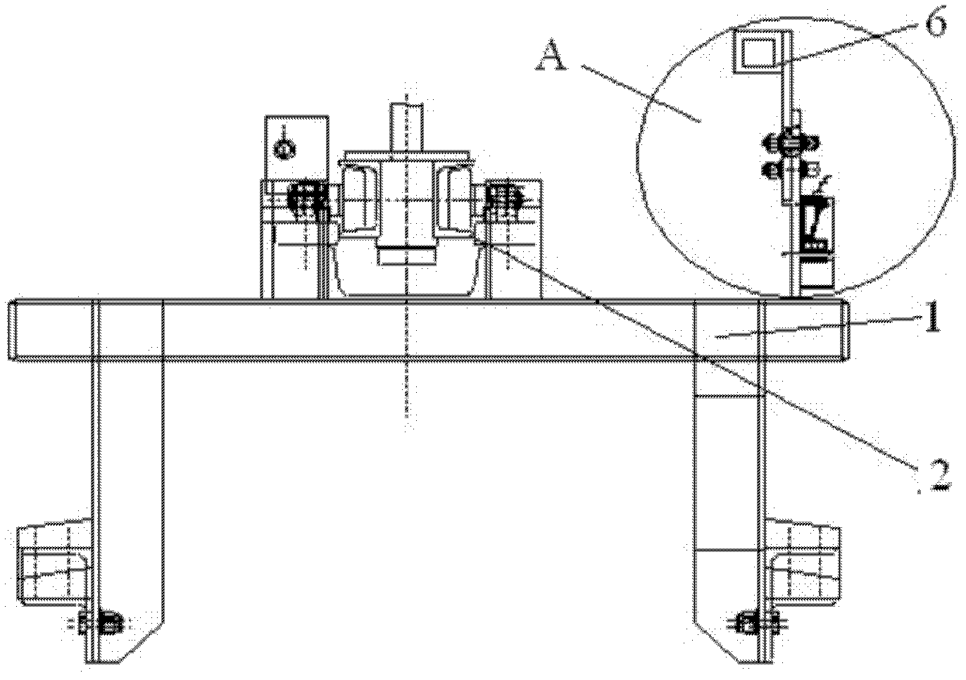 Device for detecting lifting appliance