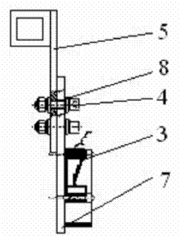 Device for detecting lifting appliance