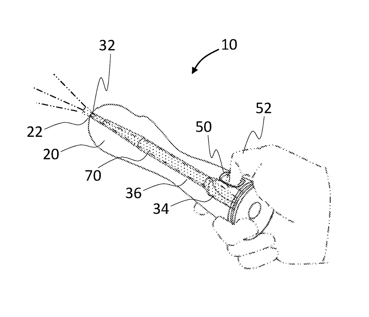 Artificial insemination dildo