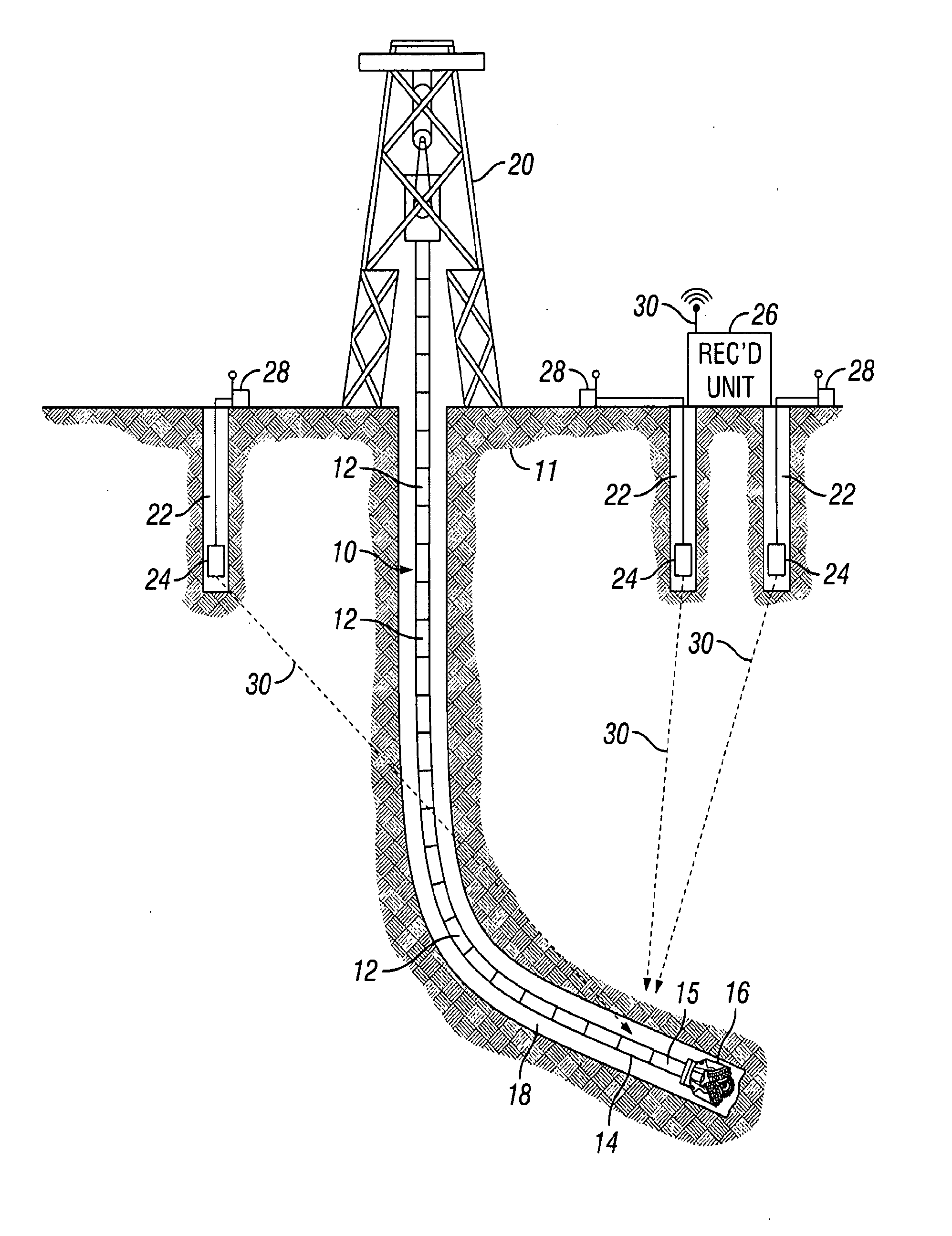 Method for determining wellbore position using seismic sources and seismic receivers