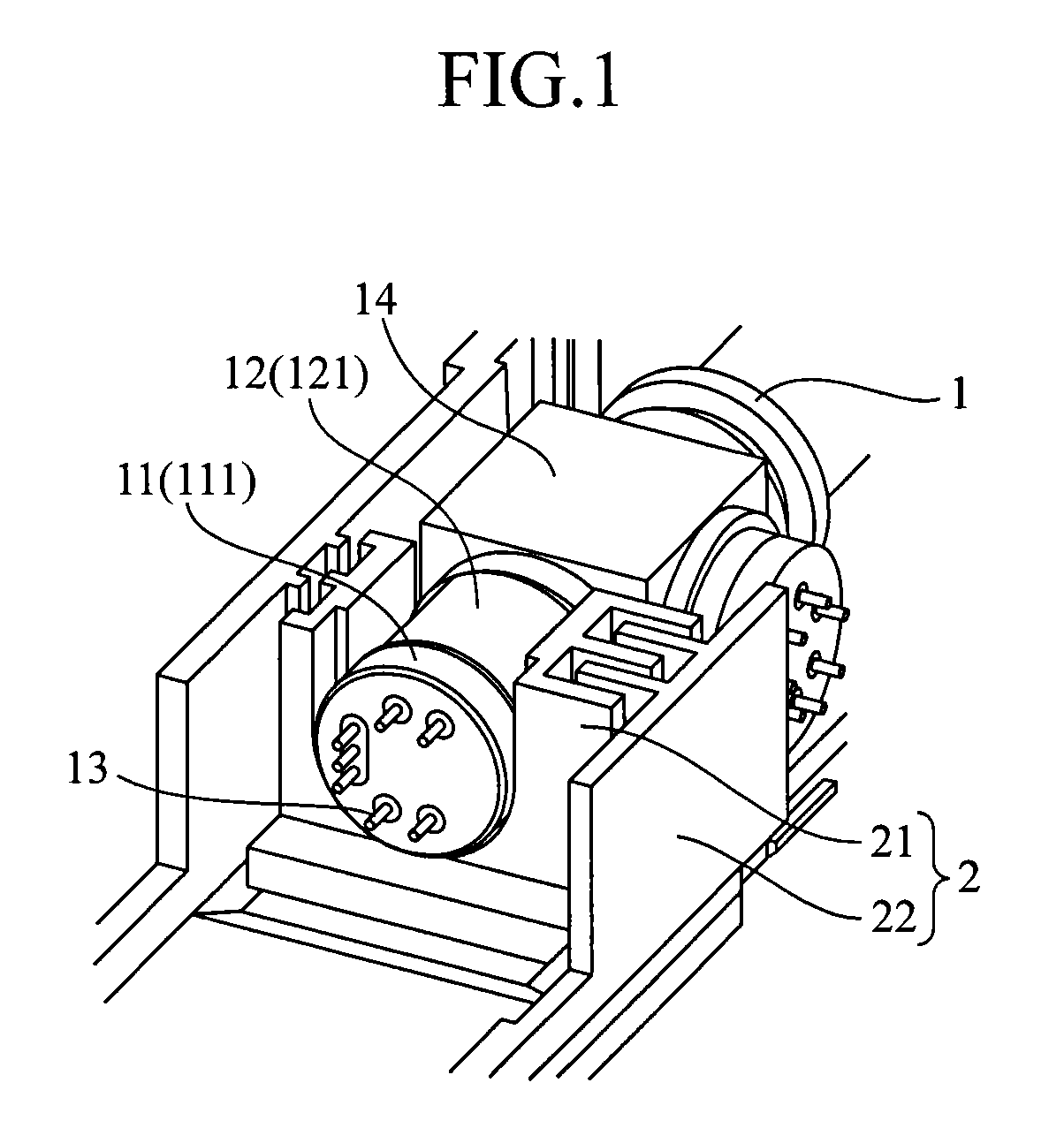 Heat dissipation structure and optical transceiver