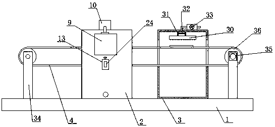 Device and method for conveniently cleaning and drying sheet metal parts