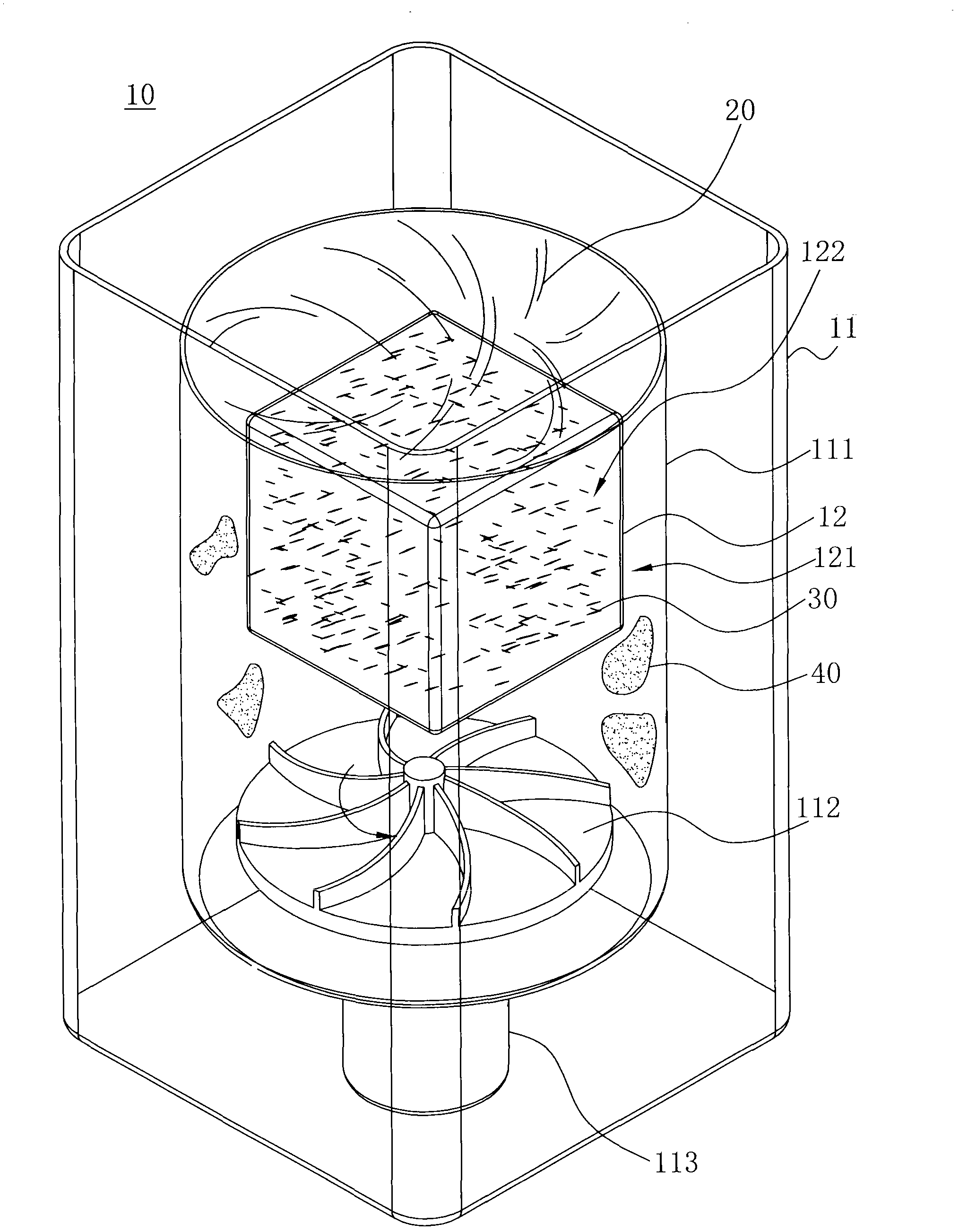 Extraction device of standardized vegetable gelatin colloid and formation method of standardized vegetable gelatin