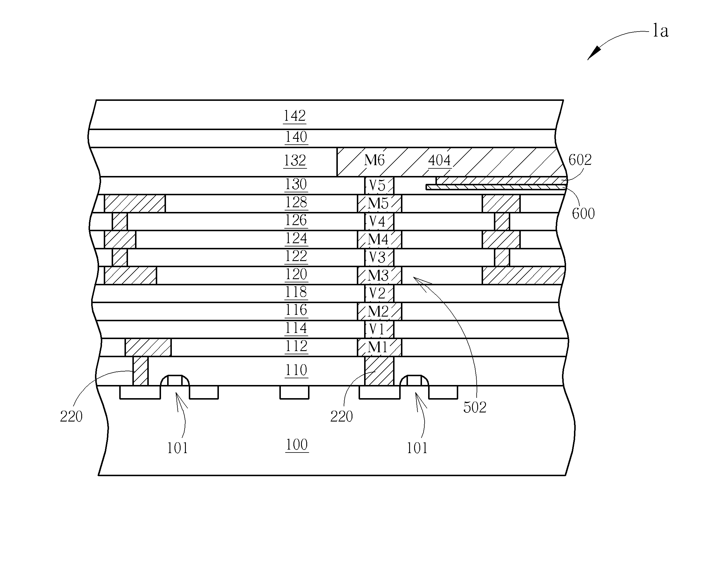 Integrated circuit chip with reduced ir drop