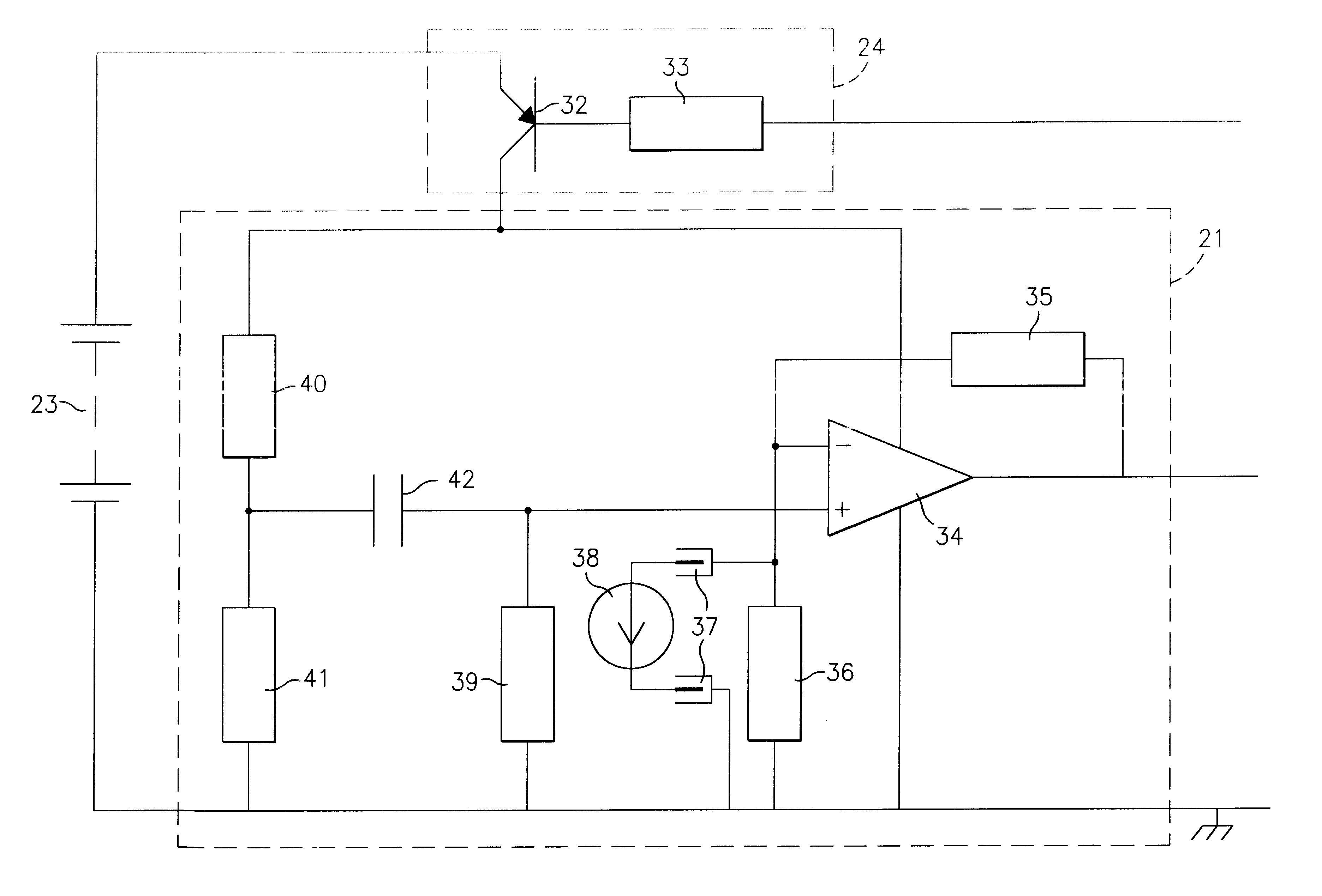 Gas detecting apparatus having condition monitoring means