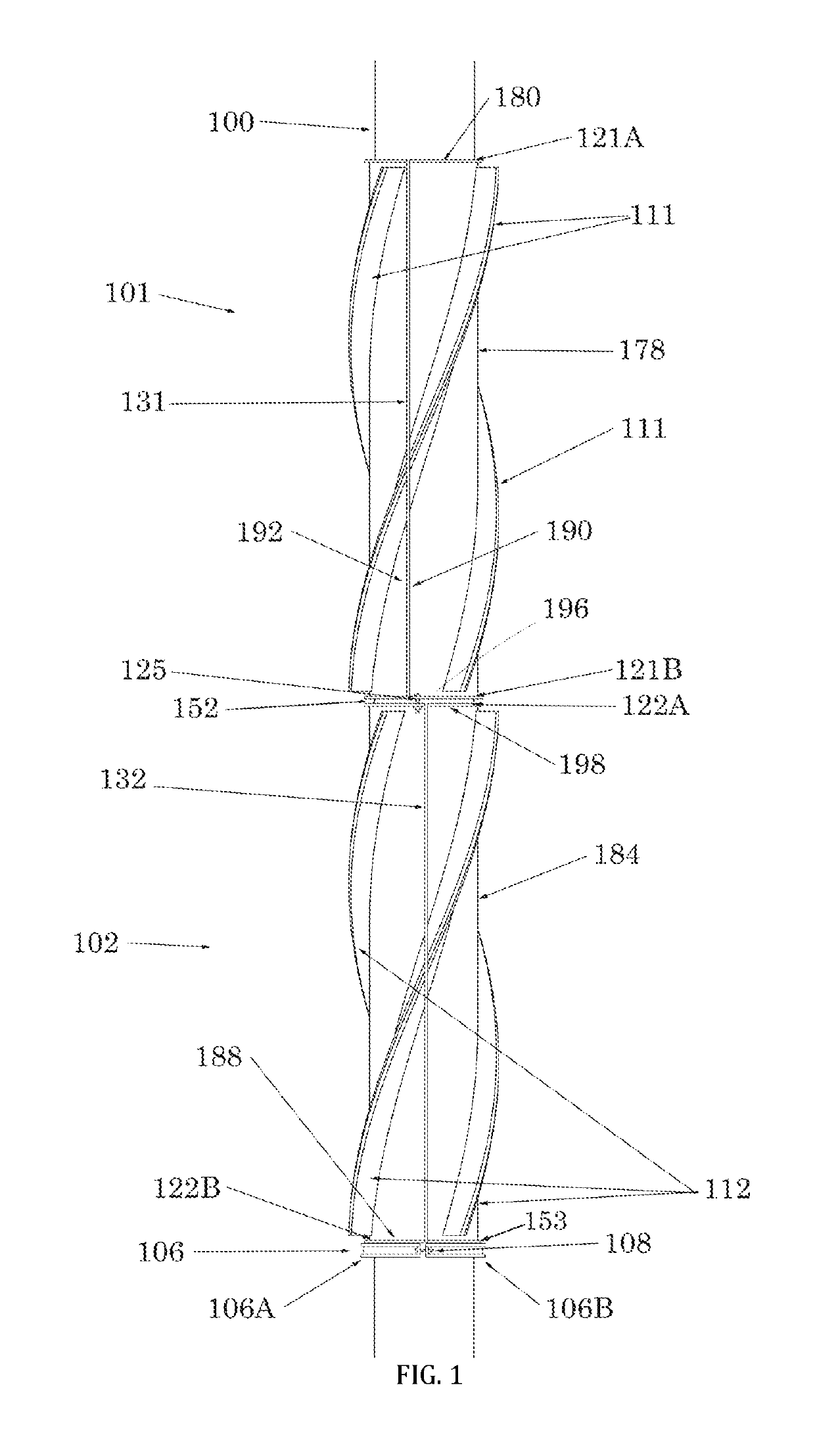 Helical strakes and collar