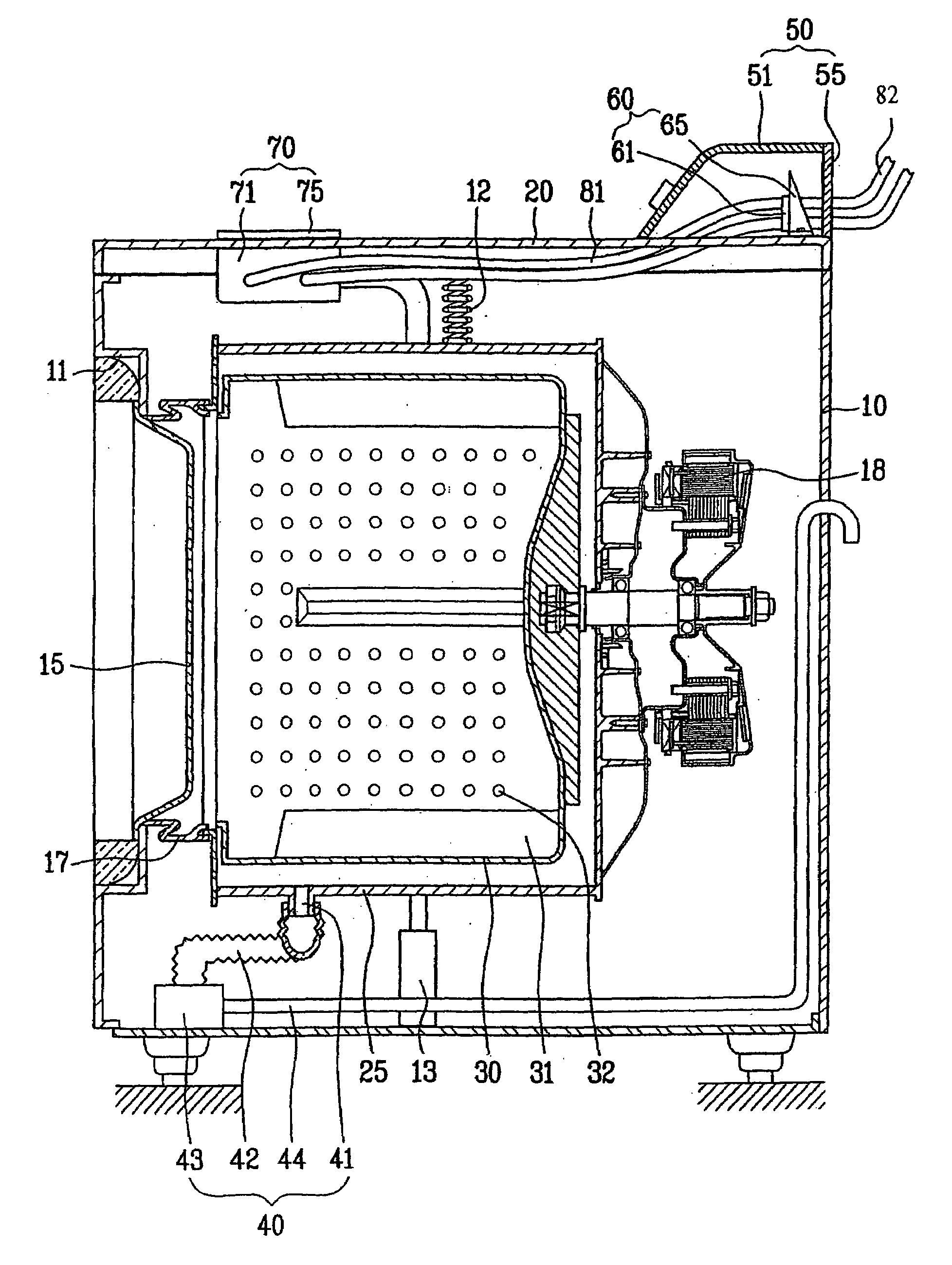 Water supply assembly of washing machine