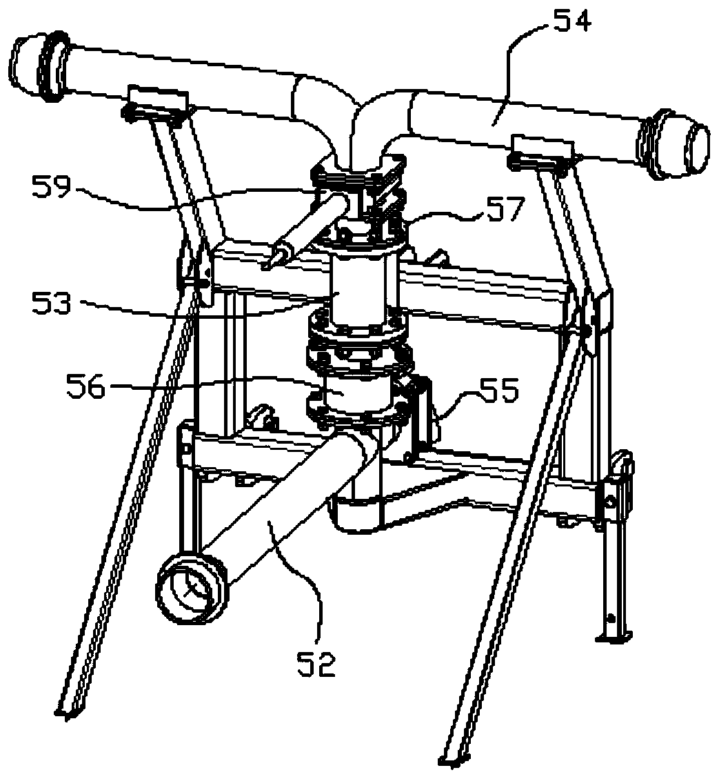 Movable sprinkling irrigation machine