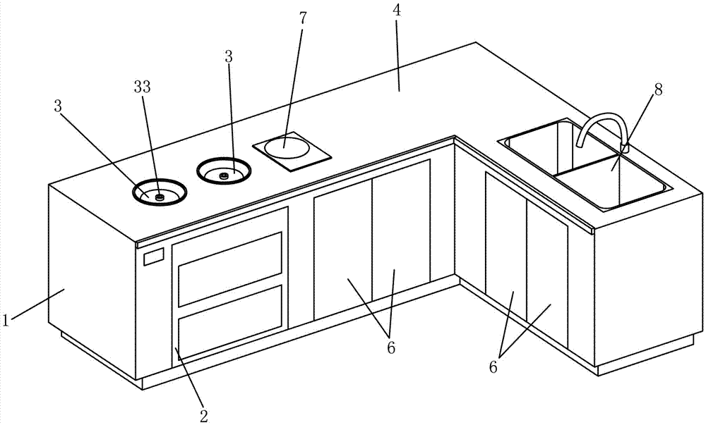 Intelligent kitchen system utilizing steam