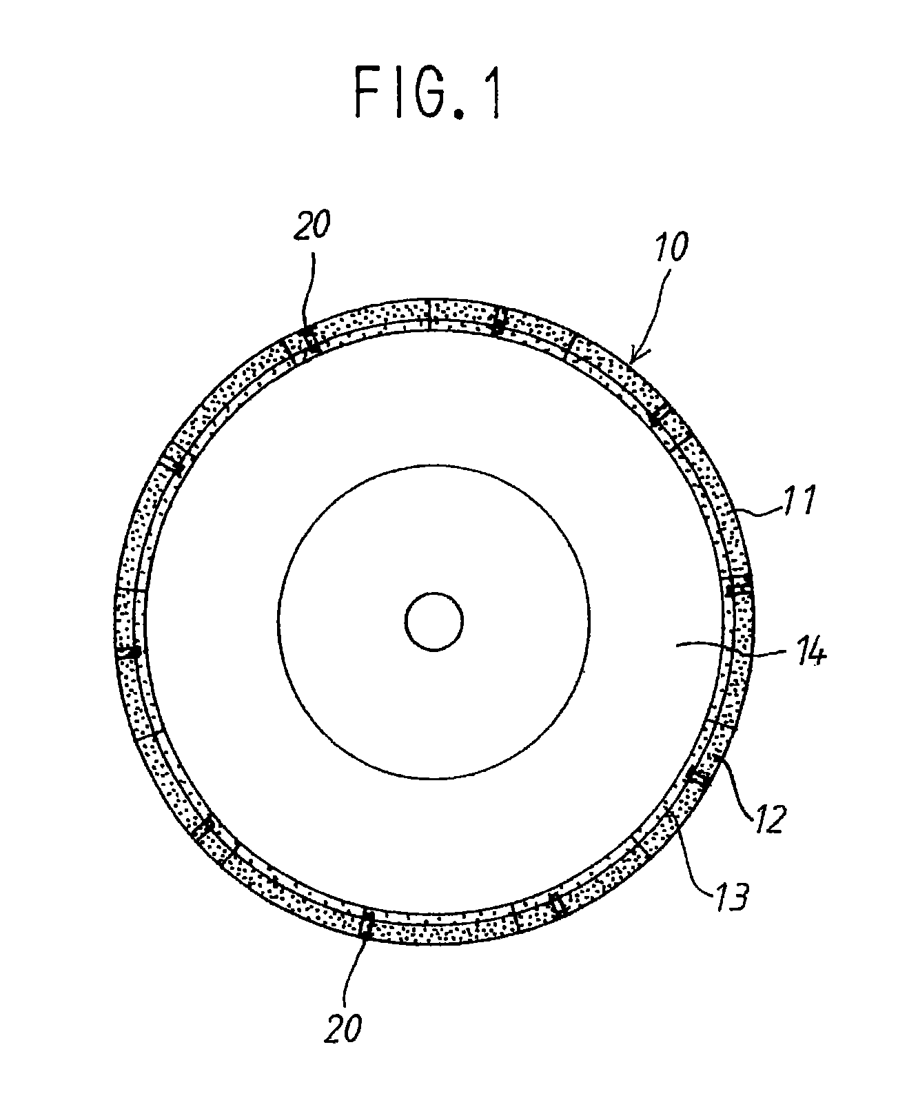 Method for manufacturing grinding wheel having depressions on grinding surface thereof