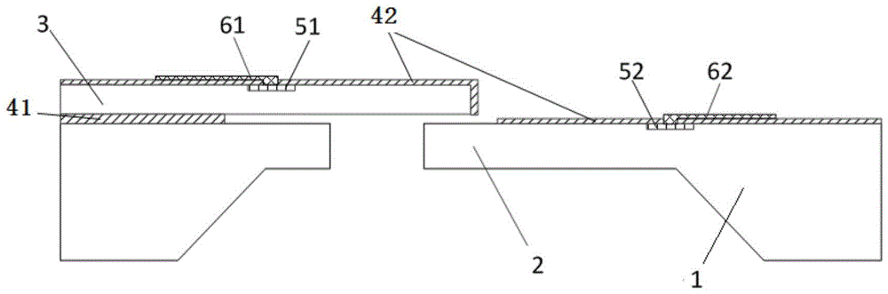 High-sensitivity wide-range force sensor and manufacturing method thereof