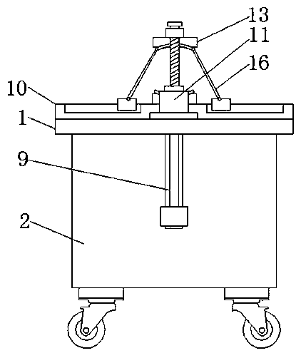 Convenient ophthalmological operating stand for clinical use